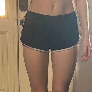 Bozzolo Black and White Women's Shorts